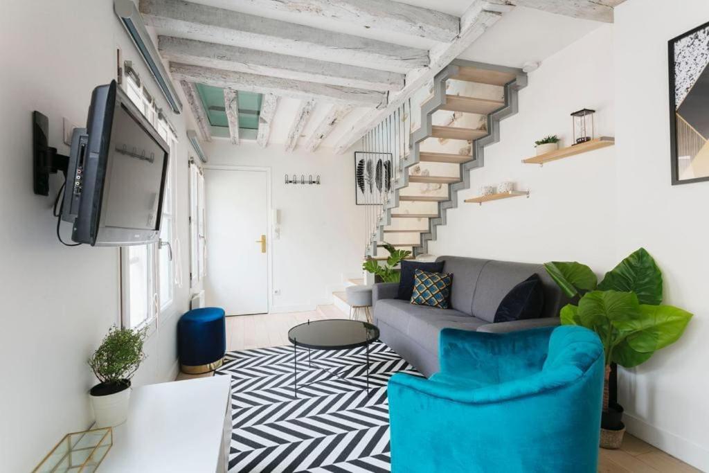Central Appartement - Sentier Paris Luaran gambar